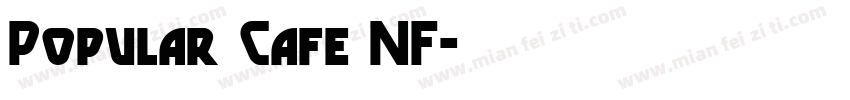 Popular Cafe NF字体转换